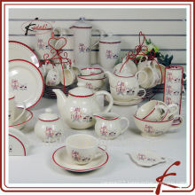 paris design stoneware tableware set